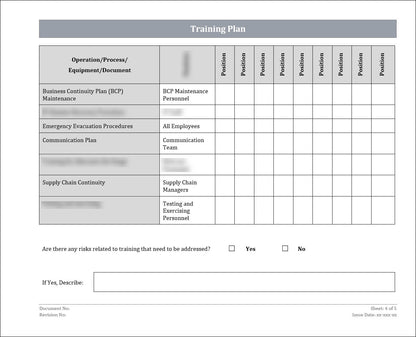 ISO 22301 Documentation Toolkit