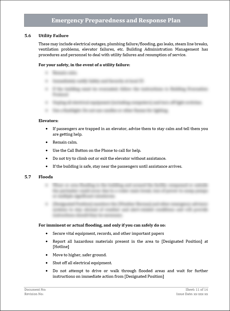 ISO 22301 Documentation Toolkit