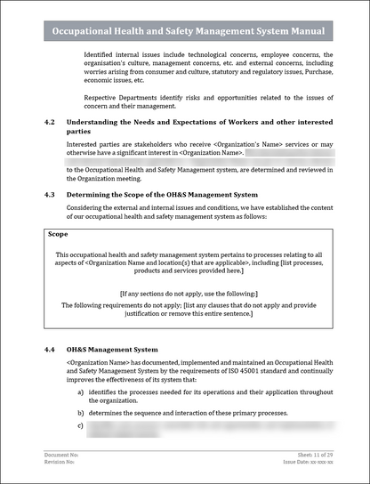 ISO 45001 Implementation Toolkit