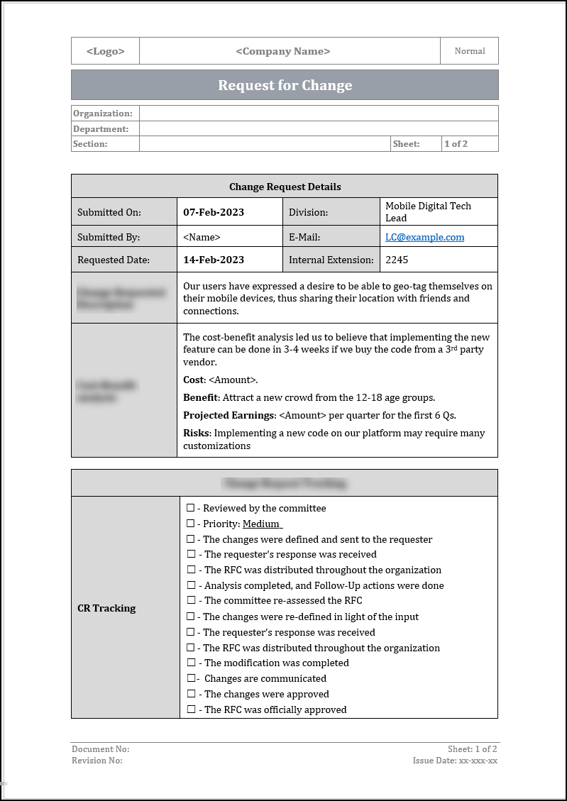 ISO 22301 Documentation Toolkit