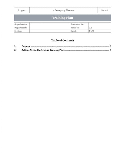 ISO 22301 Documentation Toolkit