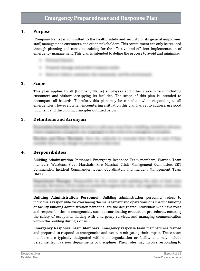 ISO 22301 Documentation Toolkit