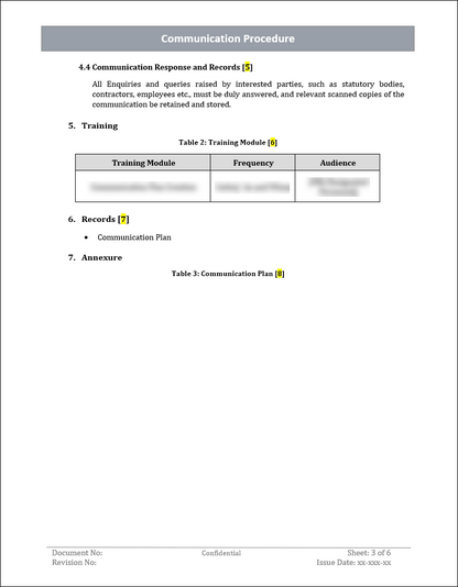 ISO 22301 Documentation Toolkit