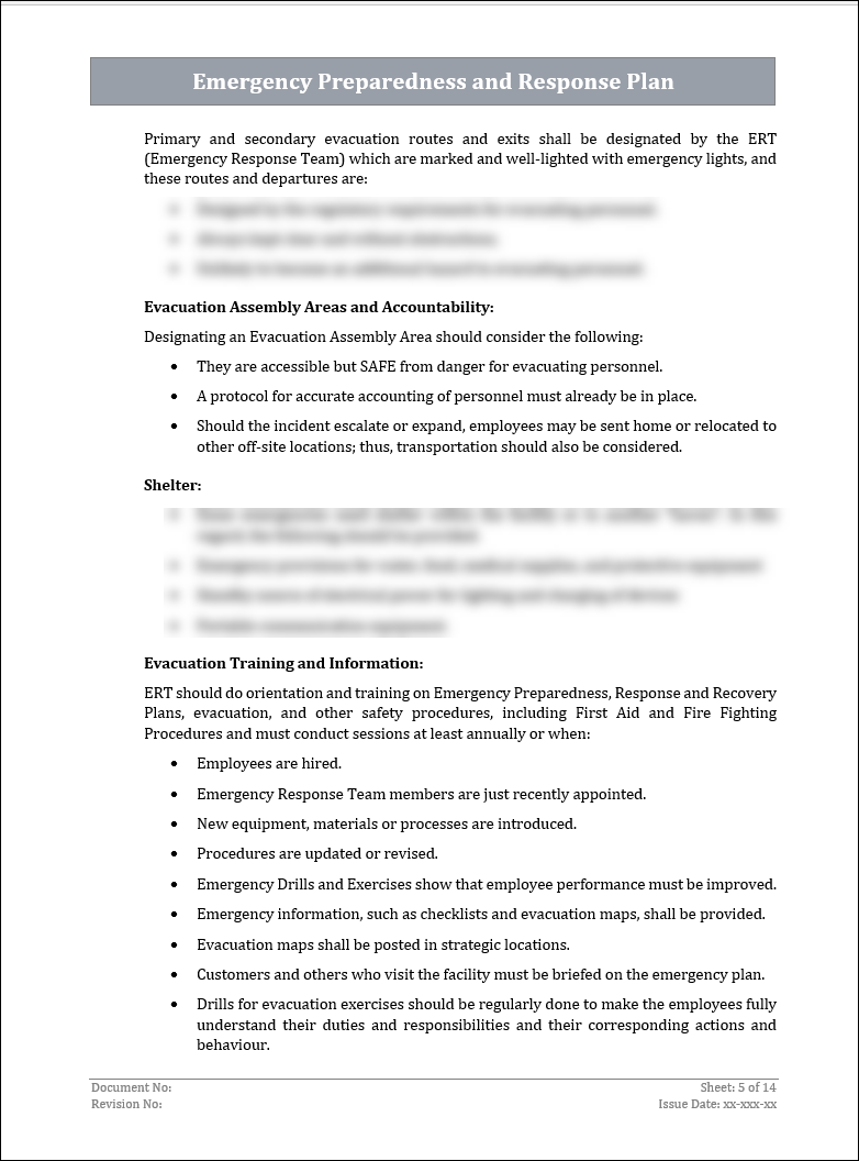 ISO 22301 Documentation Toolkit