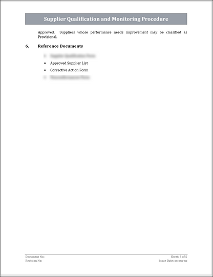 ISO 22301 Documentation Toolkit