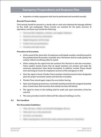 ISO 22301 Documentation Toolkit