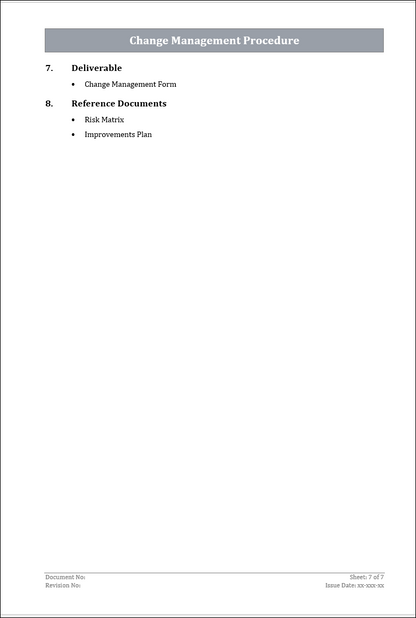 ISO 22301 Documentation Toolkit
