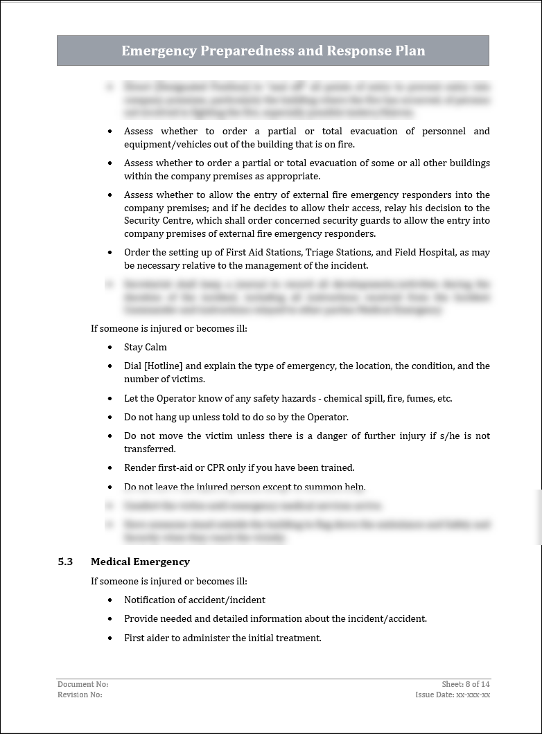 ISO 22301 Documentation Toolkit