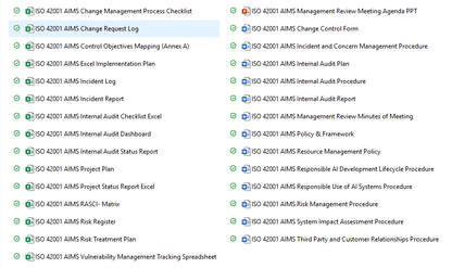 ISO 42001 Toolkit