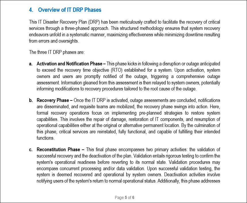 Business Resilience Toolkit
