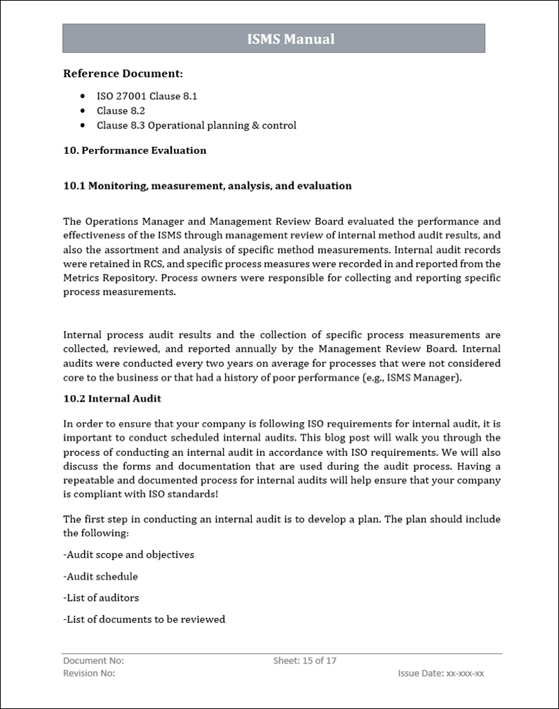 ISO 27001 Toolkit