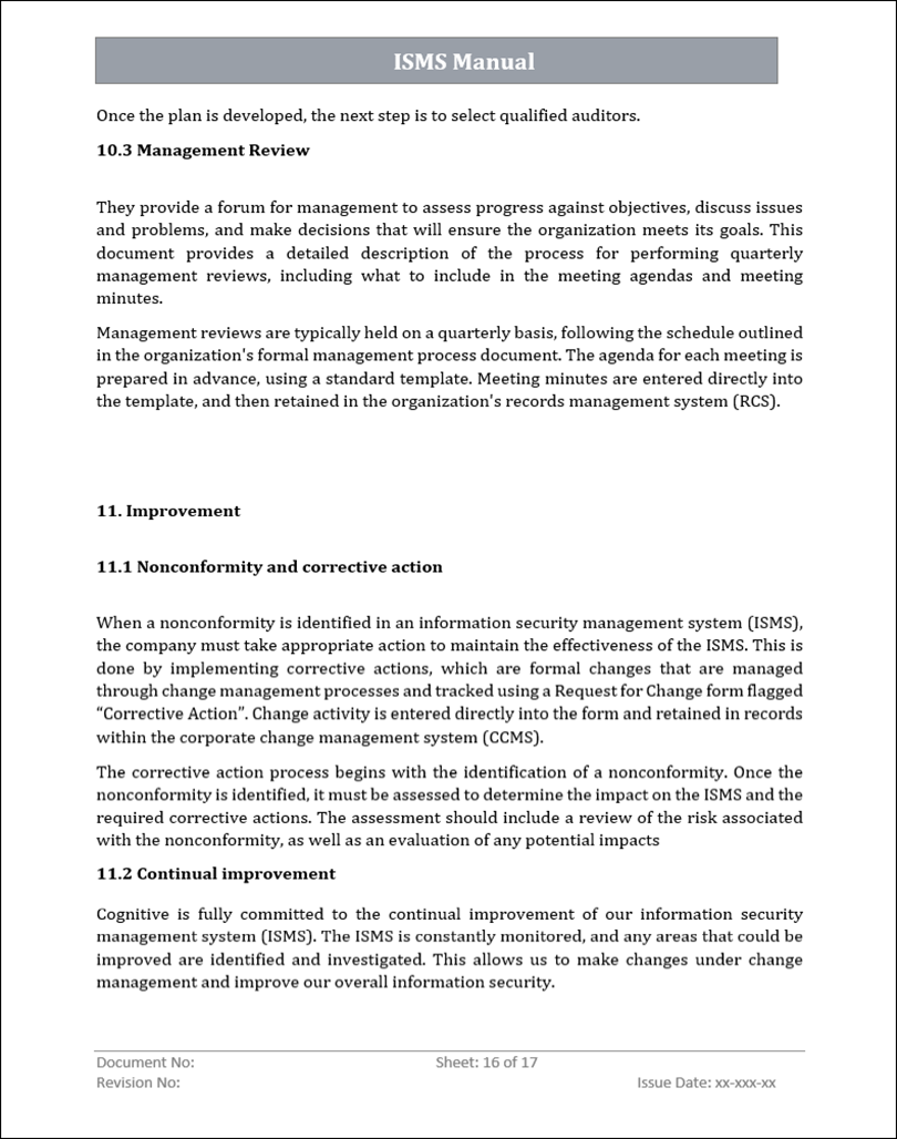 ISO 27001 Toolkit