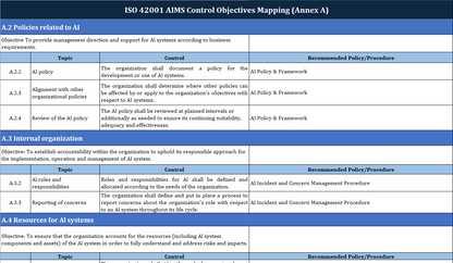 ISO 42001 Toolkit