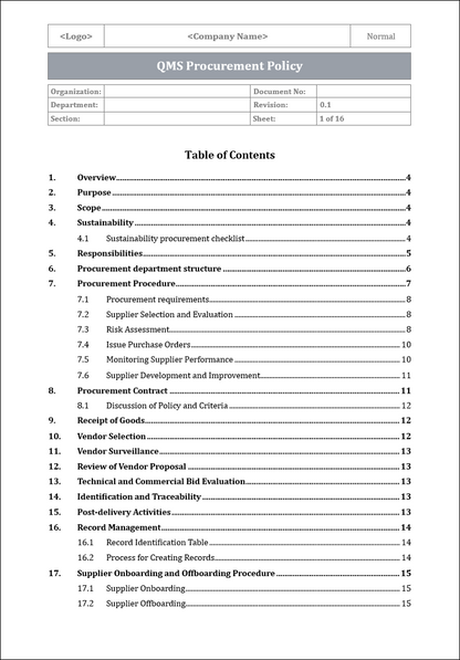 ISO 9001 Toolkit