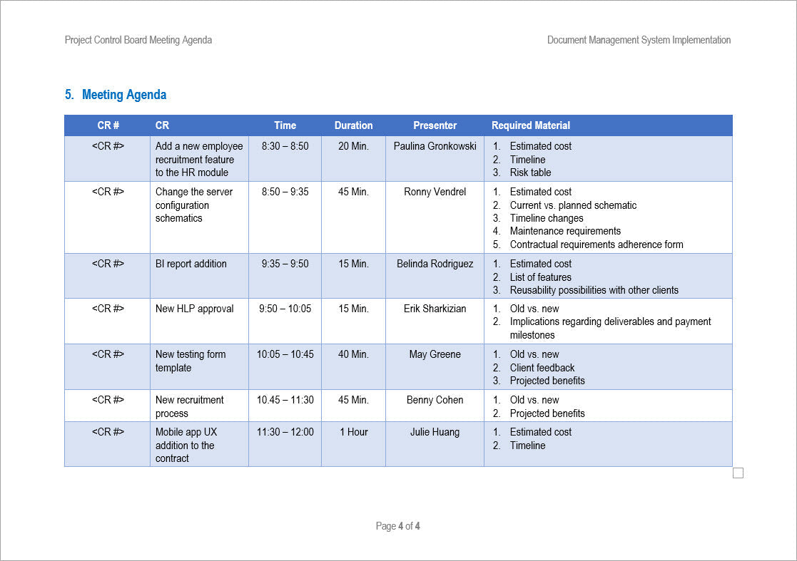 Project Management Toolkit