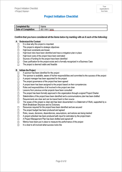 Project Management Toolkit