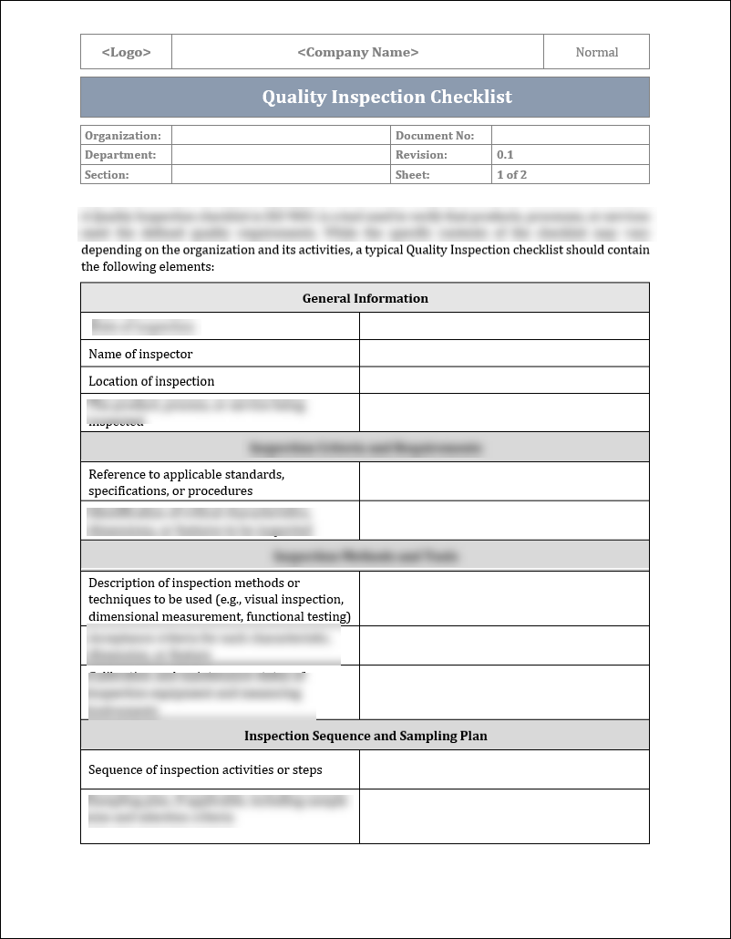 ISO 9001 Toolkit