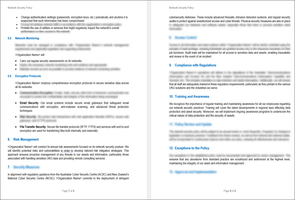  Network Security Policy