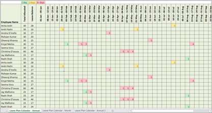 Resource and Capacity Excel Plans Toolkit