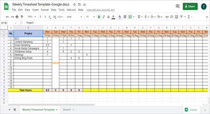 Resource and Capacity Excel Plans Toolkit